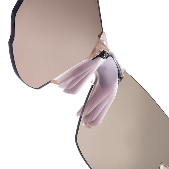Julbo Cycling Glasses with Pink Frame & Mirror Lenses