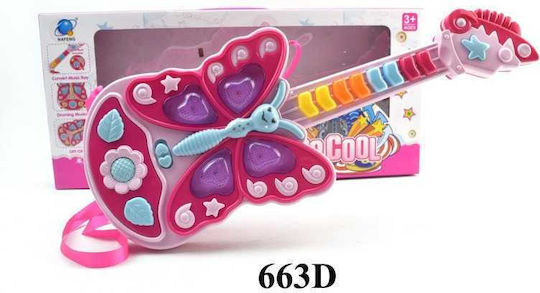 Kinder Elektrische Gitarre Schmetterling 663d 917247