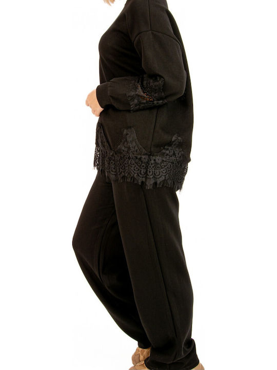 Women's Black Set with Pants