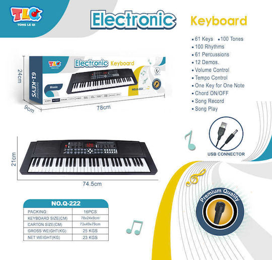 Armoniu Pentru Copii Usb Q-22261 917230