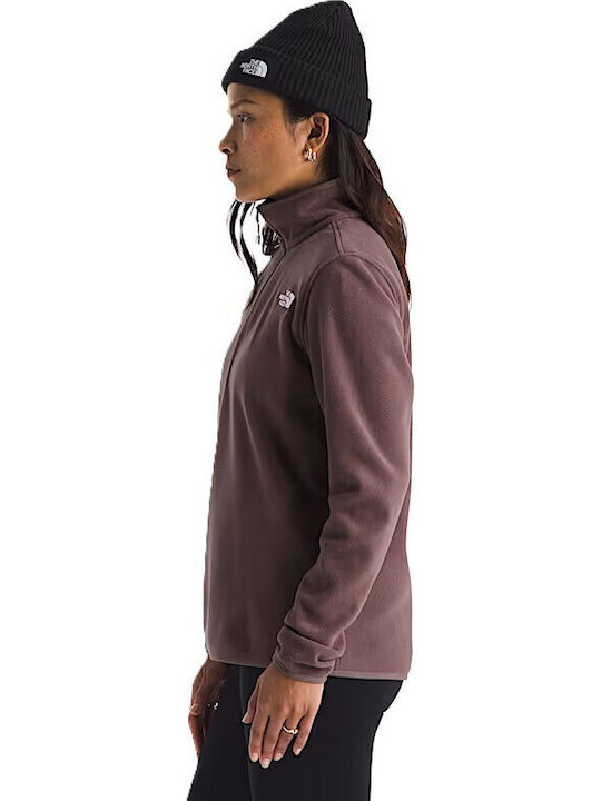 Glacier 1/4 Bluza Damă Polar Cu Fermoar Roz