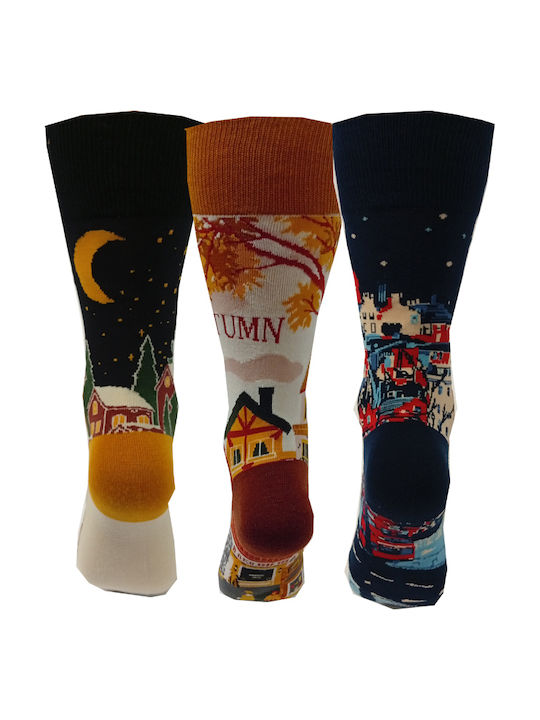 Demen Women's Christmas Socks Multicolour 3Pack