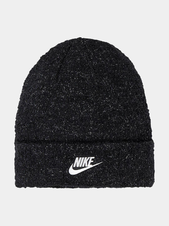 Kids Beanie Knitted Black