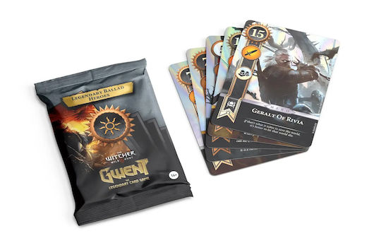 Gwent Legendary Ballad Heroes – Set 10 Official Foil Cards