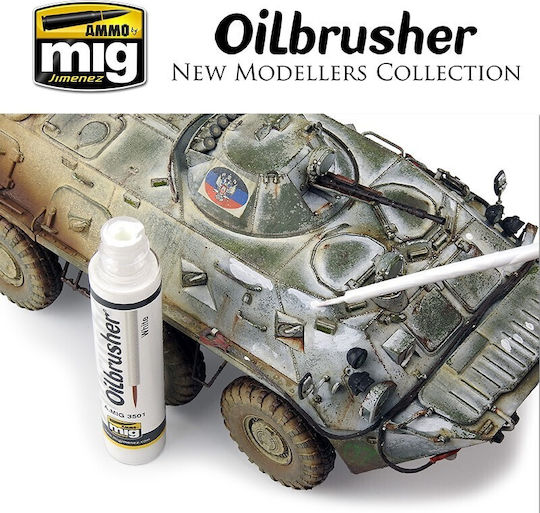 Ammo Öl-Pinsel Dunkelbraun 10ml