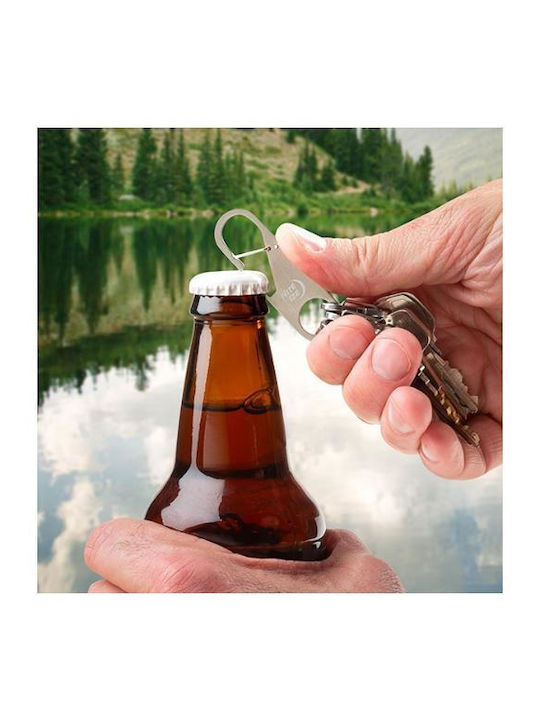 Carabiner Z-rack Keychain bottle Opener Stainless Zrb-11-r6 Nite Ize Carabiner Z-rack Keychain bottle Opener Stainless Zrb-11-r6 Nite Ize