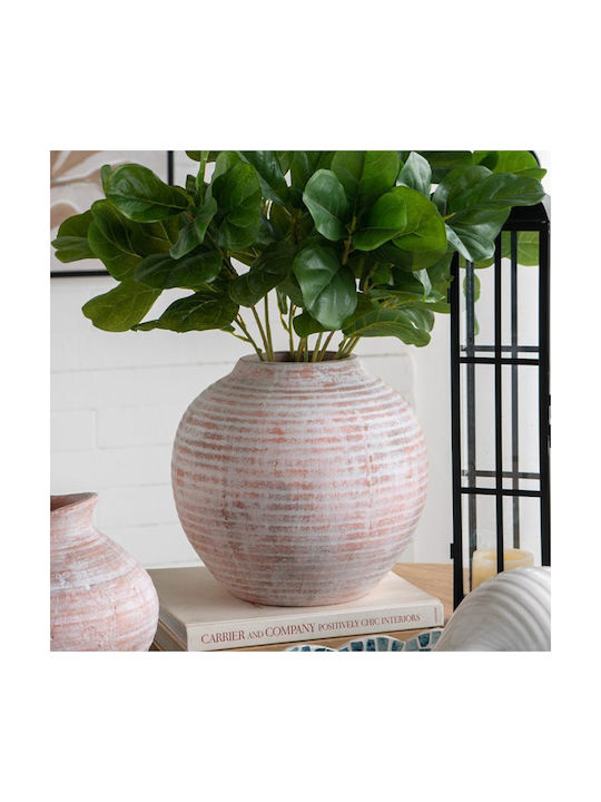 Artekko Decorative Vase Candia Orange 30x29x30cm