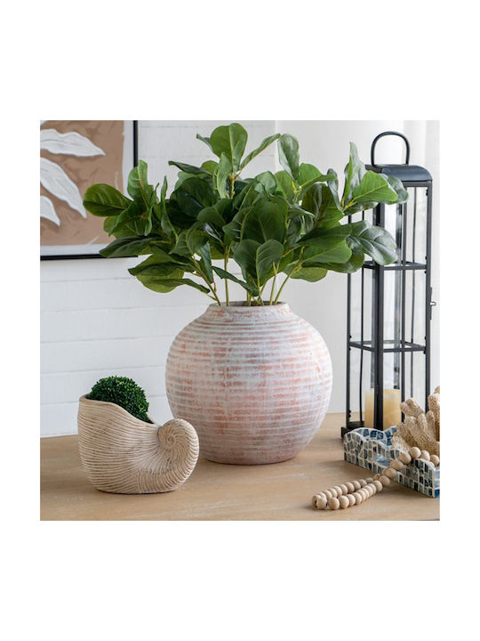 Artekko Decorative Vase Candia Orange 30x29x30cm