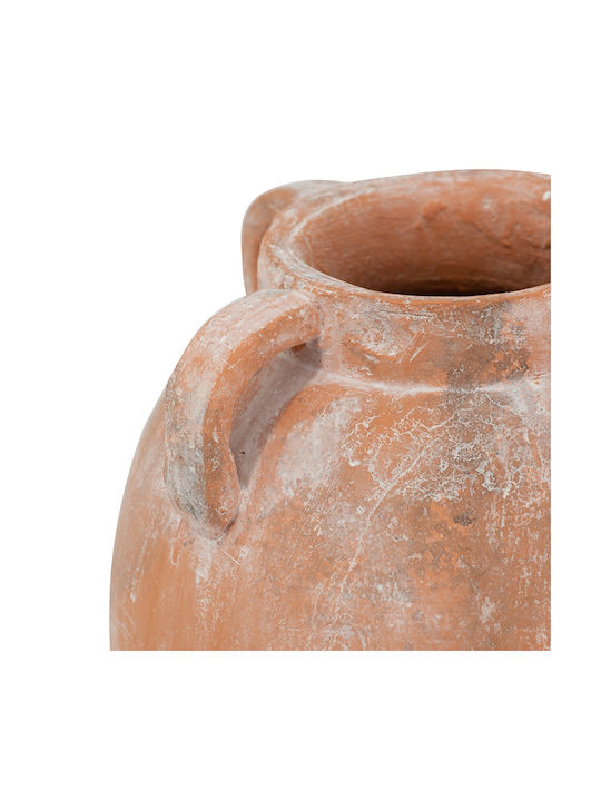 Artekko Decorative Vase Candia Orange 25.5x25.5x36cm