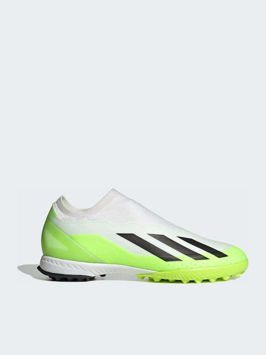 adidas X Crazyfast.3 Футболни Обувки с Гумена Подметка Cloud White / Core Black / Lucid Lemon