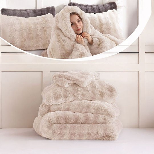 Kraft World Extra-dublă 220x240cm Beige Kraft World Extra-dublă 220x240cm Beige