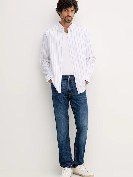 Men's Jeans Pants with Slim Fit Blue
