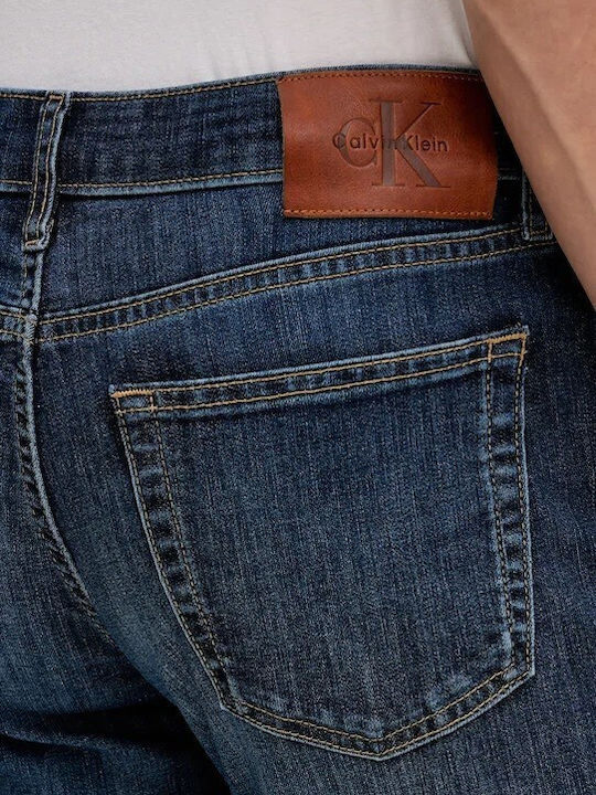 Men's Jeans Pants with Slim Fit Blue