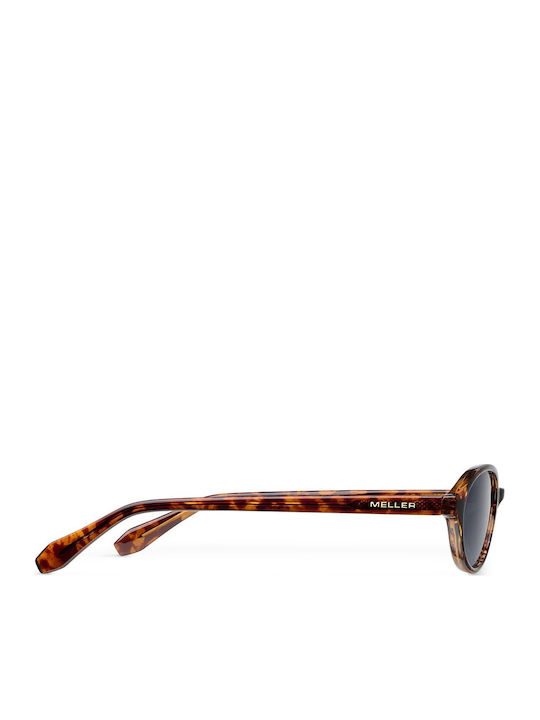 Meller Unisex Γυαλιά Ηλίου με Καφέ Ταρταρούγα Κοκκάλινο Σκελετό και Καφέ Polarized Φακό