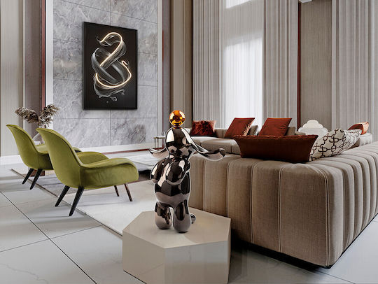 Decorative Statuette Polyresin 38x52x28cm