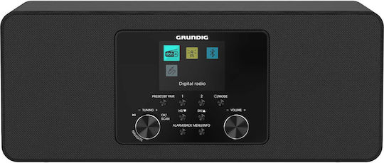 Grundig DTR 4600 Επιτραπέζιο Ραδιόφωνο Ρεύματος DAB+ με Bluetooth και USB Μαύρο