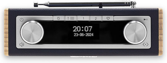 Roberts Rambler Uno Tabletop Radio Electric DAB+ with Bluetooth Navy Blue