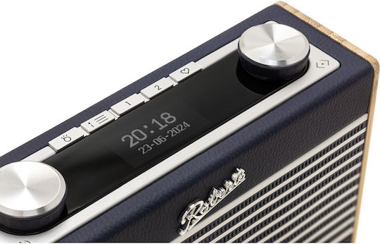 Roberts Rambler Uno Tabletop Radio Electric DAB+ with Bluetooth Navy Blue