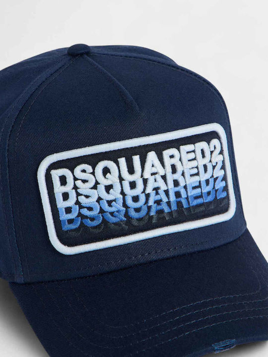 Dsquared2 Kappen Blau Baumwoll