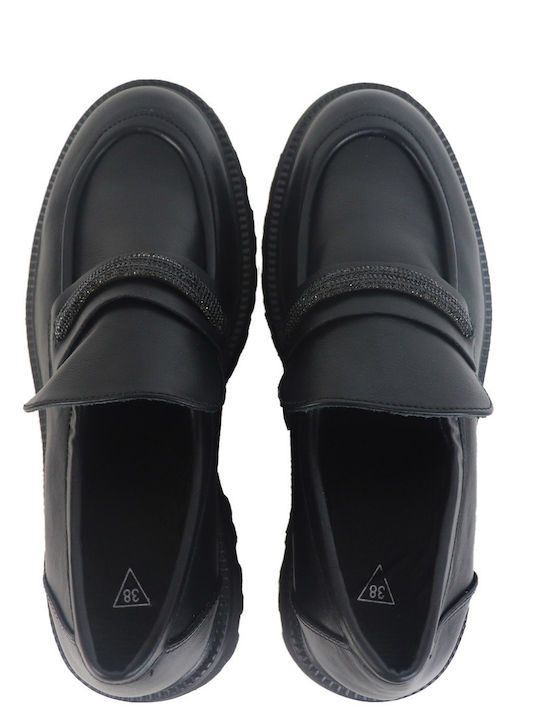 Women's Loafers in Black Color