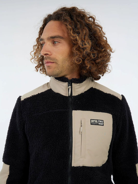 Ανδρική Ζακέτα Fleece True Black