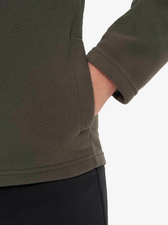 Αθλητική Παιδική Ζακέτα Fleece Brown