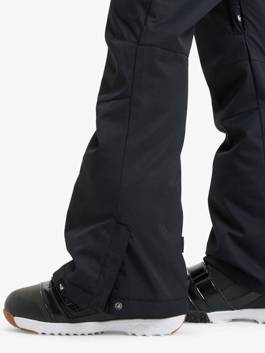 Roxy Snow Diversion ERJTP03298-KVJ0 Γυναικείο Παντελόνι Σκι & Snowboard Μαύρο