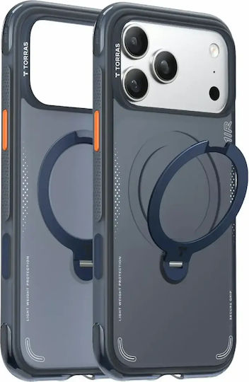 Torras Ostand Q3 Air Back Cover Μπλε (iPhone 18 Pro / 17 Pro)
