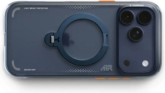 Torras Ostand Q3 Air Back Cover Μπλε (iPhone 18 Pro / 17 Pro)