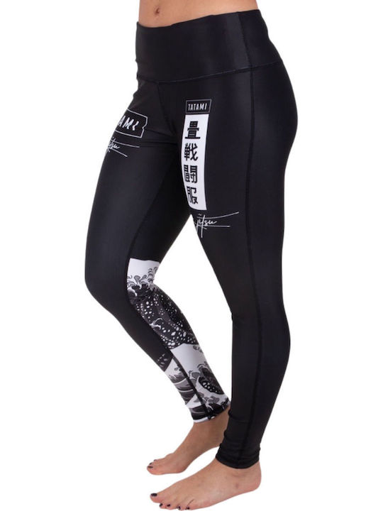 Tatami Fightwear Μακρύ Γυναικείο Κολάν Πολεμικών Τεχνών Μαύρο