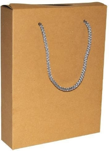 Next Paper Bag for Gift Brown 24.5cm. 12pcs