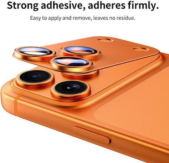 Lens Ring Kameraschutz Membrane Black für das iPhone 17 Pro Max
