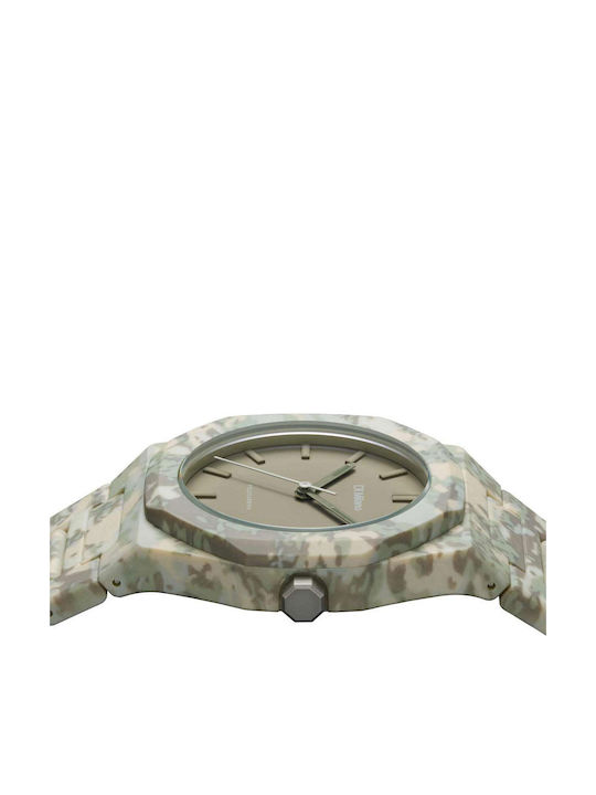 D1 Milano Polycarbon Ceas cu Baterie