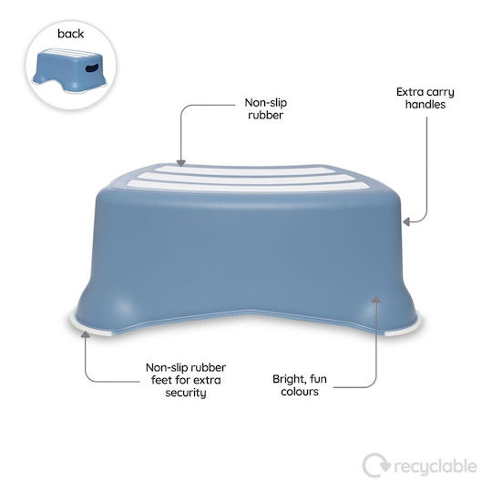 My Carry Potty Single Kids Step Stool Blue