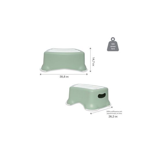 My Carry Potty Single Kids Step Stool Green