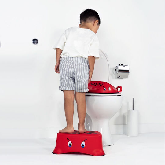 My Carry Potty Single Kids Step Stool Red