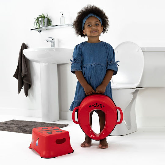 My Carry Potty Single Kids Step Stool Red