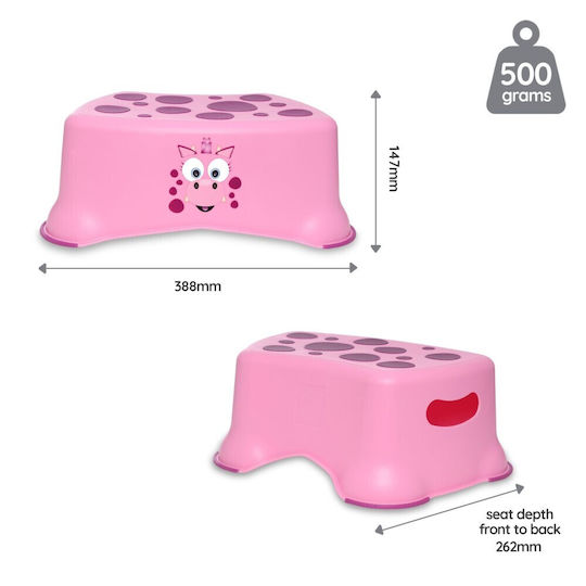 My Carry Potty Single Kids Step Stool Pink