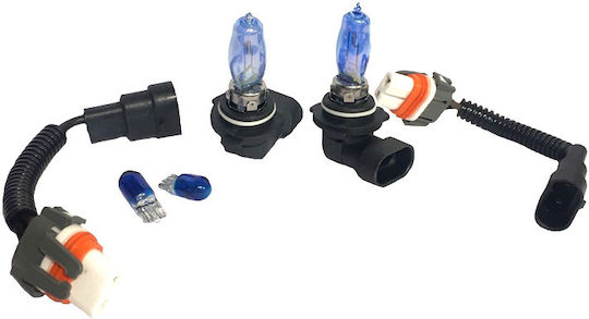 Auto Gs Lamps Car Hod Crystal H3 Halogen Blue 12V 55W 2pcs