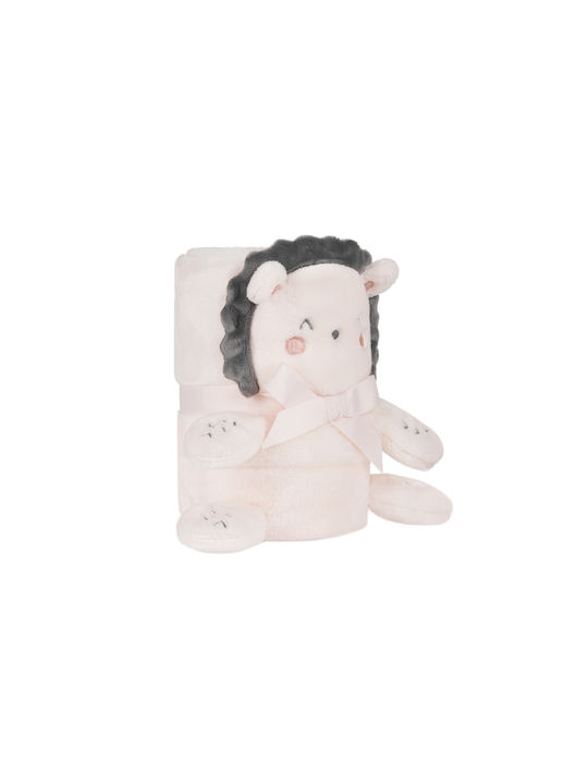 Kikka Boo Nursery Swaddling Blanket with Animal 75x100cm Kikka Boo Nursery Swaddling Blanket with Animal 75x100cm