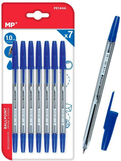 Madrid Papel Ballpoint Pens 7 Pieces