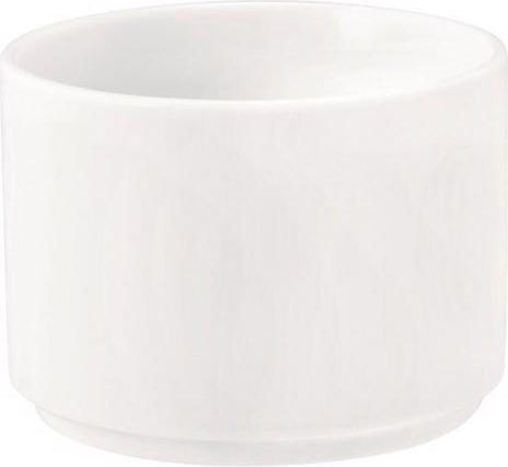 Espiel Good Mood Dip-Schüssel Rund Keramik White mit Durchmesser 8cm