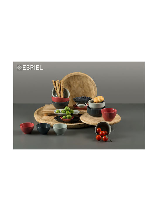 Espiel Essentials Servierschüssel Rund Keramik Pomegranate mit Durchmesser 14cm