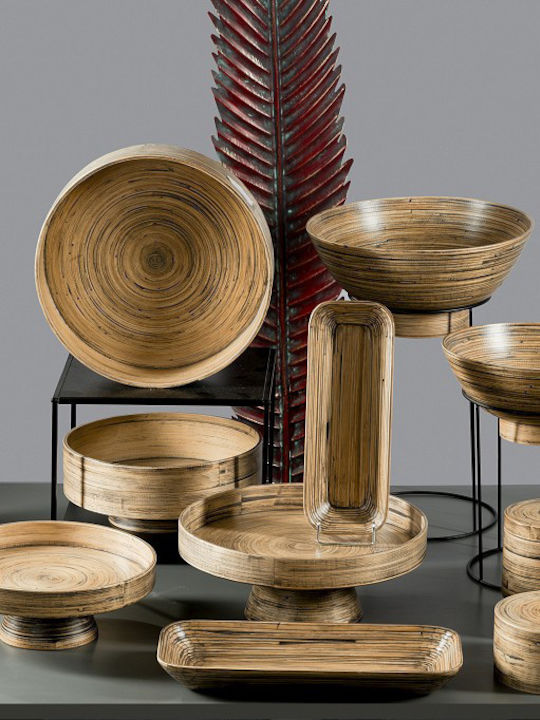 Espiel Bamboo Δίσκος Σερβιρίσματος 40x18.21x5cm