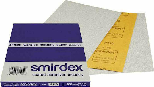 Smirdex Schleifpapier Normales Schleifblatt K180 230x280mm Set 10 Stück