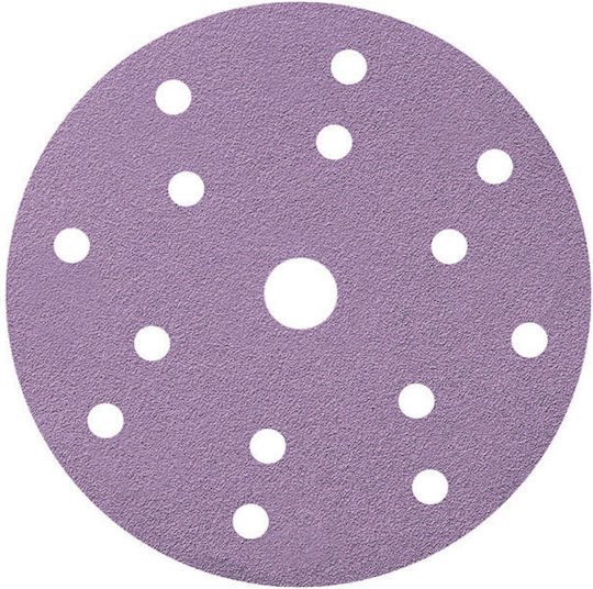 Smirdex Orbital Sander Sanding Sheet Κ150 / K150 with 15 Holes 150x150mm Set 100pcs