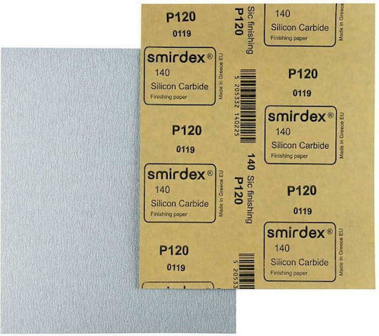 Smirdex Schleifpapier Normales Schleifblatt K180 230x280mm Set 10 Stück