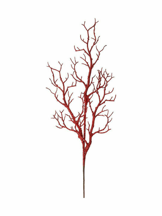 Iliadis Christmas Decorative Branch 68cm Coral