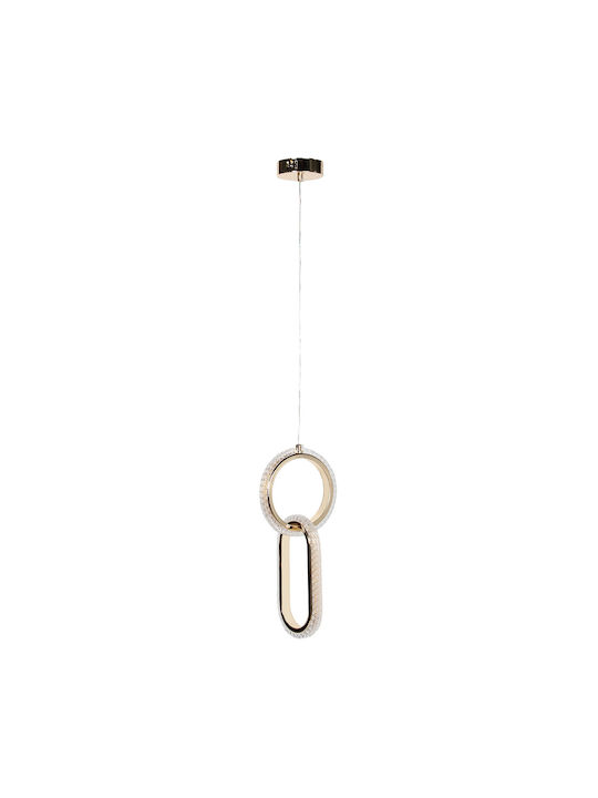 Keskor Pendant Light Gold 18x13x38cm