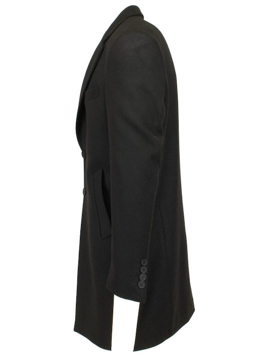 Men's Half Coat Black
